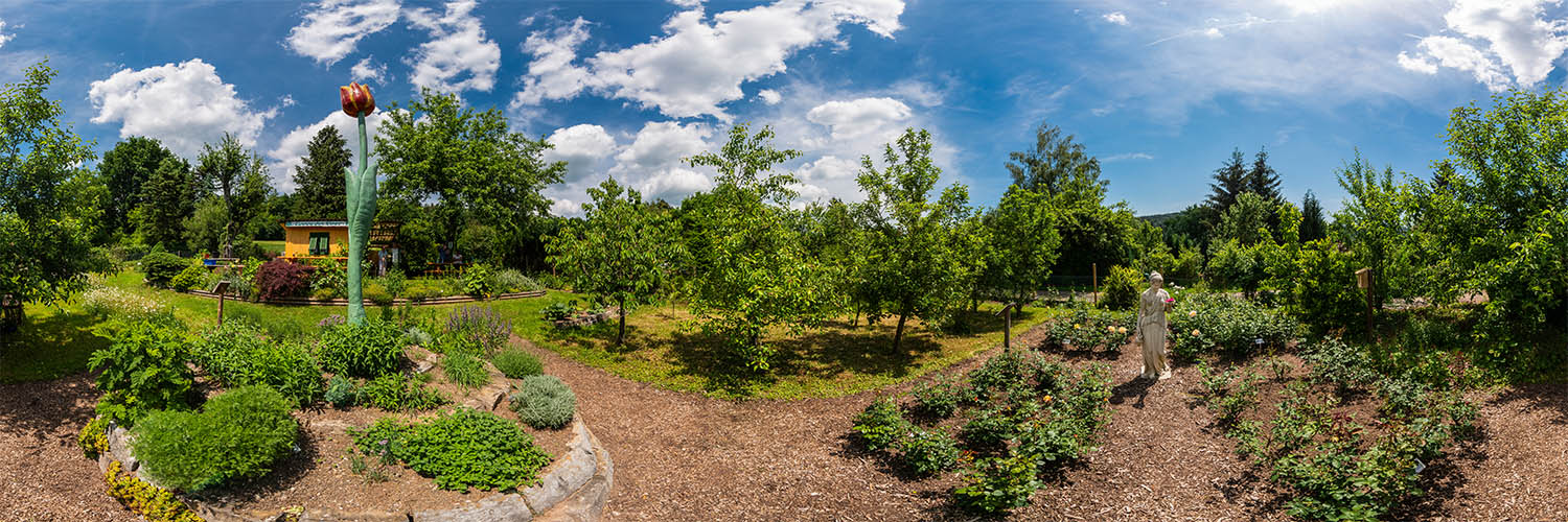im Garten der Sinne beim Obst und Gartenbauverein eV Lorch